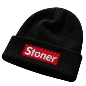 OG Black Beanie ( Embroidered)
